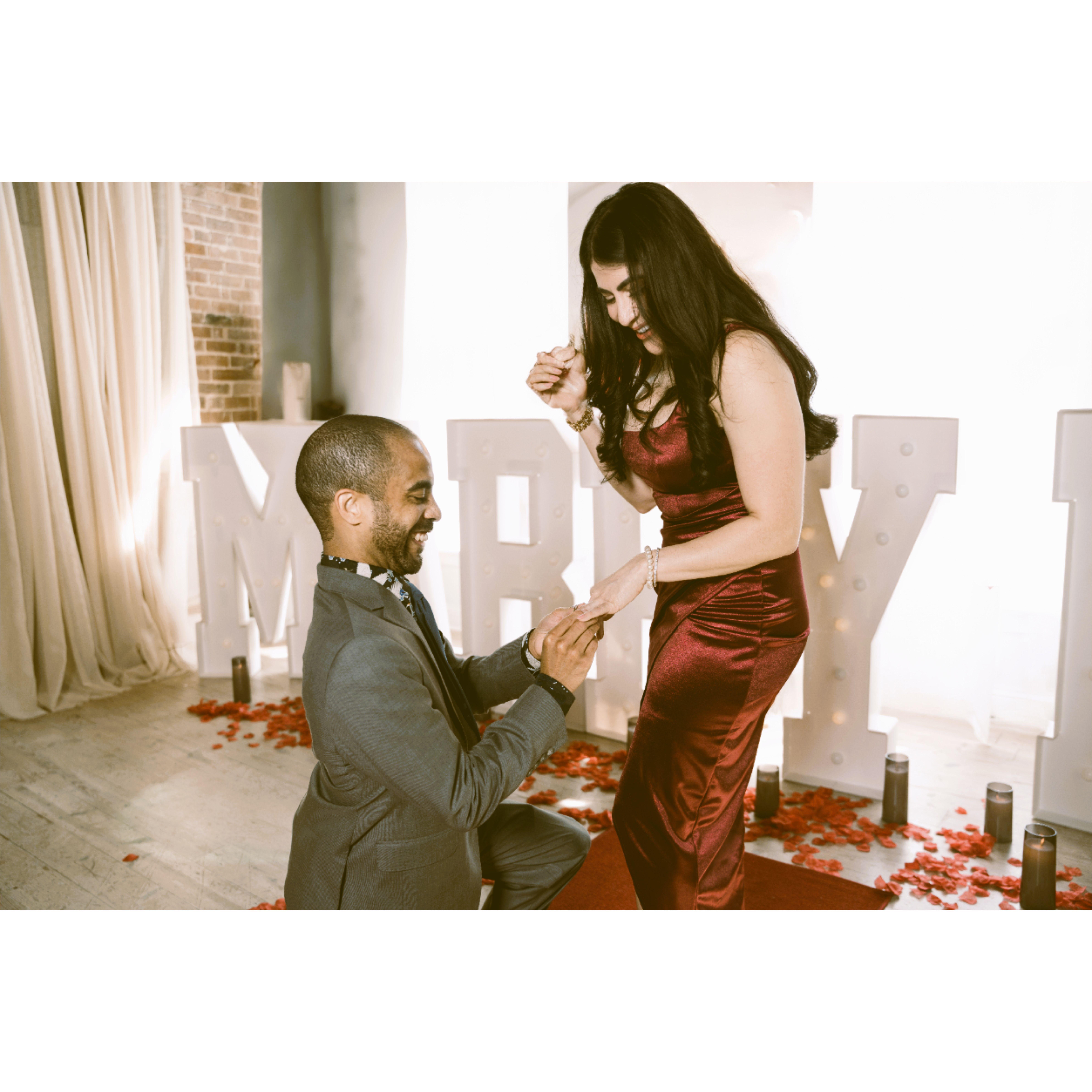 Will you Marry Me? Yes!!!!