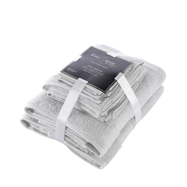 Luna Turkish Cotton Towel 6 Piece Set
