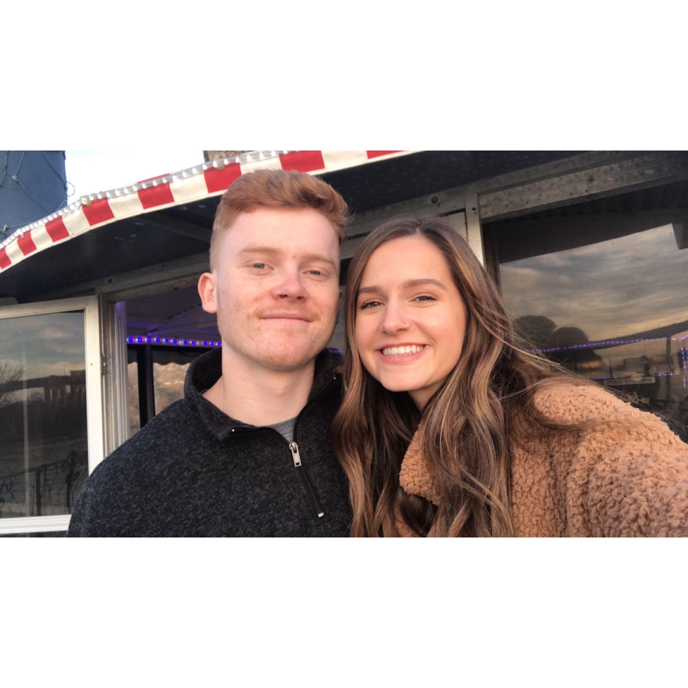 Valentines day on a river boat cruise!
