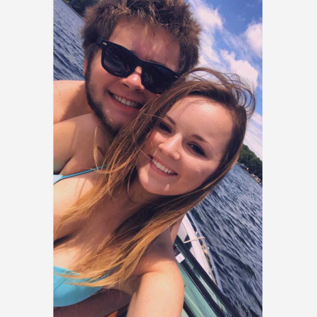 On the boat at Silver Lake