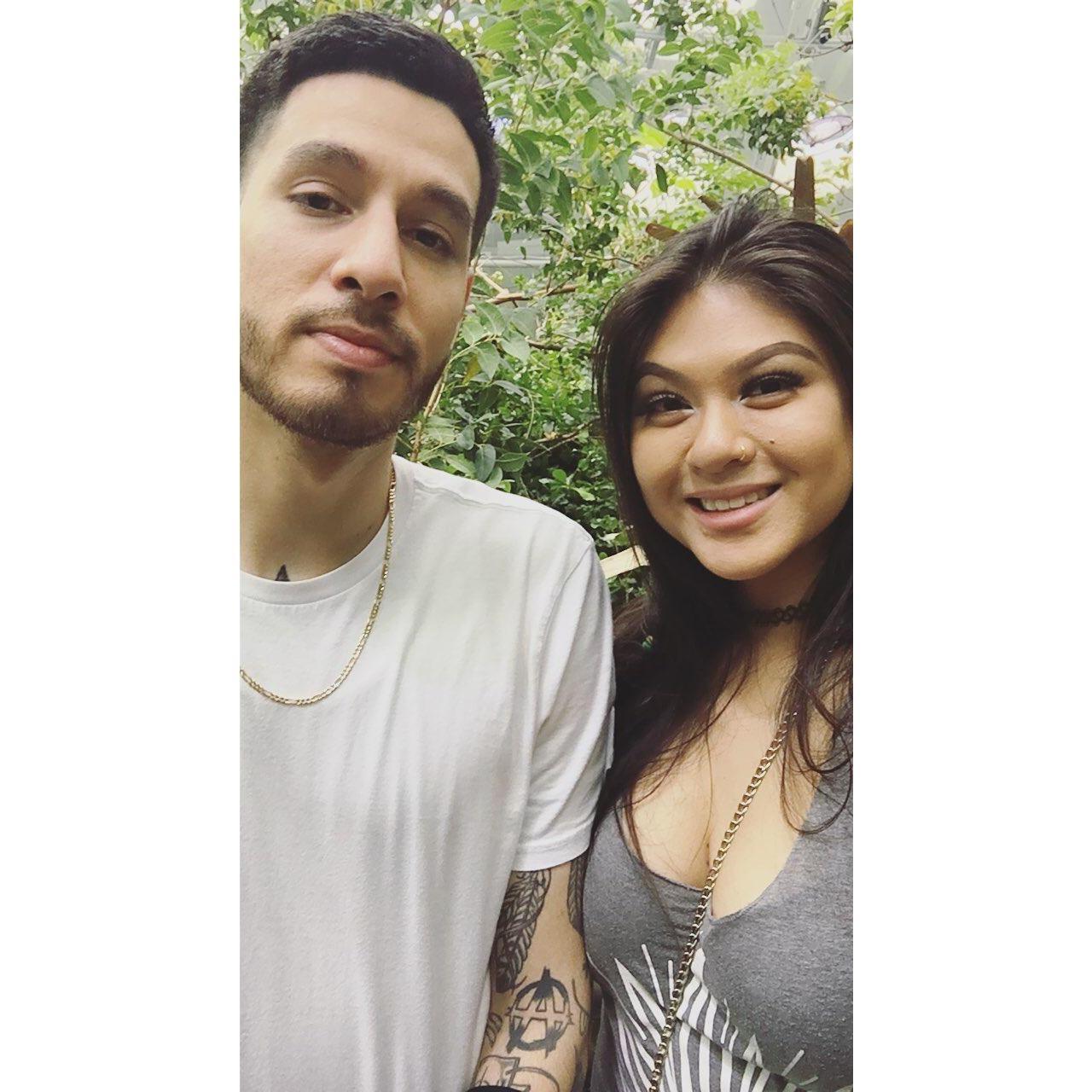 We're both nerds at heart, our first time together at California Academy of Sciences