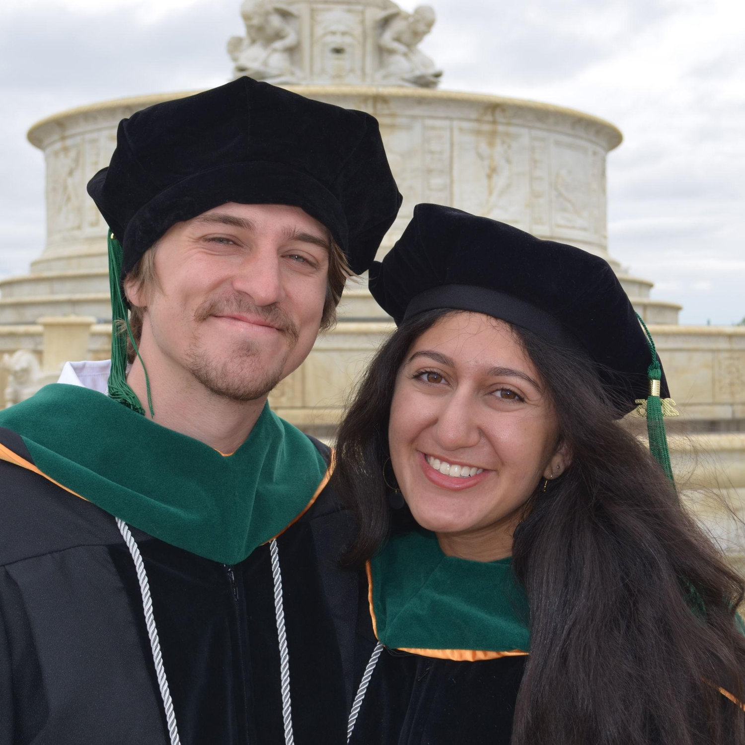Graduating medical school together in Detroit!