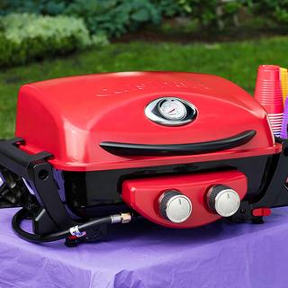 Dual Blaze Two-Burner Portable Gas Grill