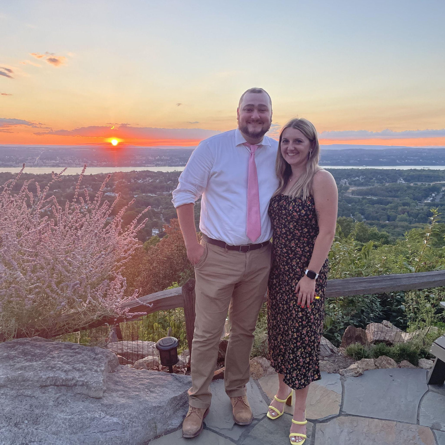 A beautiful evening celebrating the wedding of Glenn's cousin!