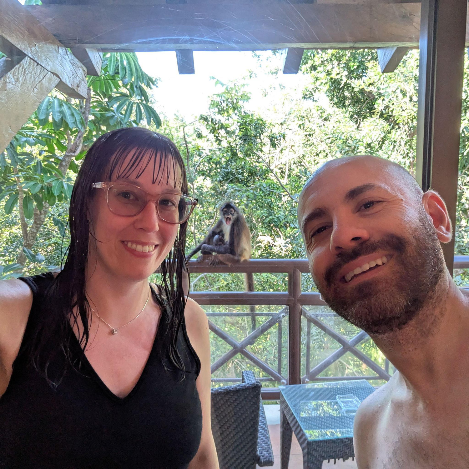 Making new friends in Mexico - Cancun, March 2025