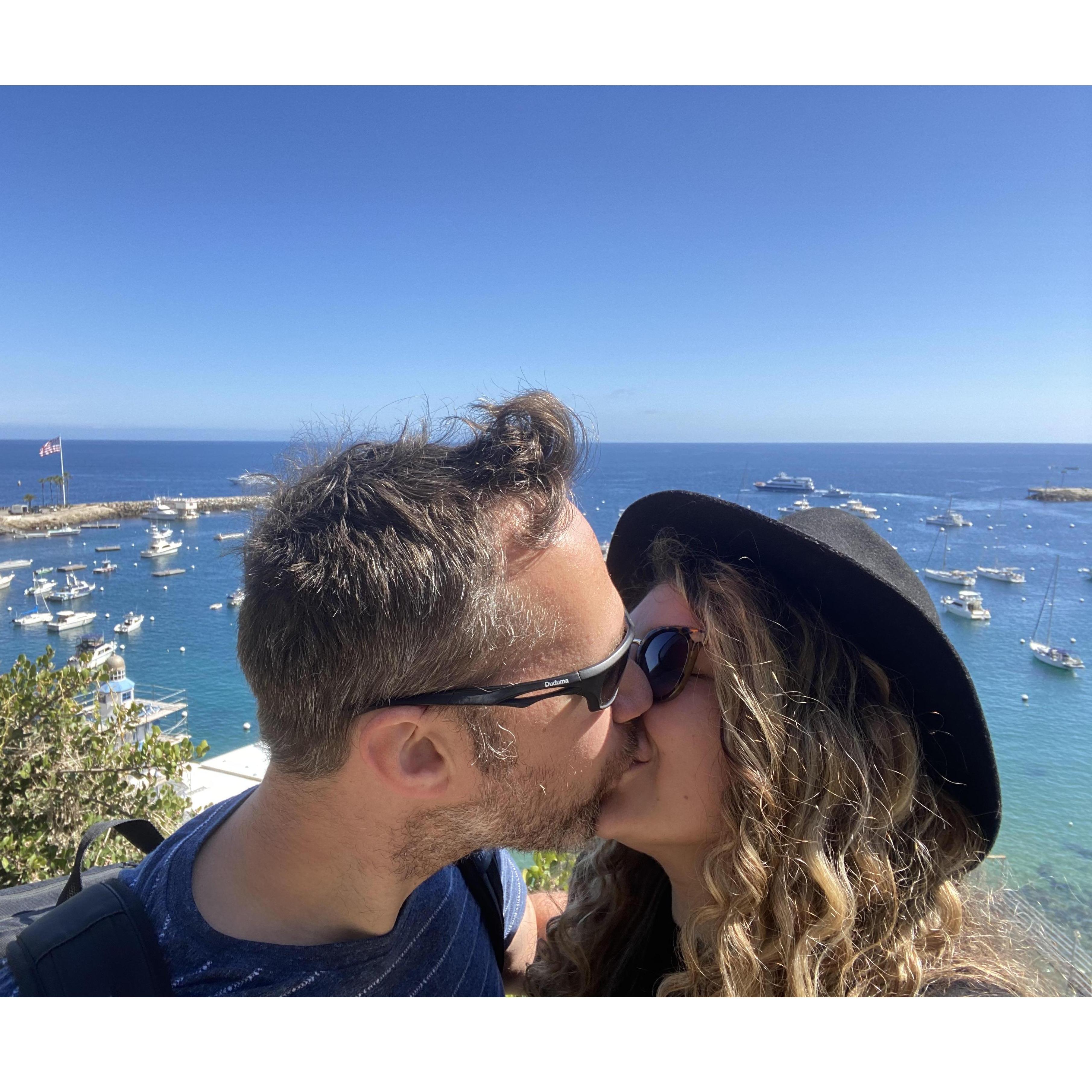 First trip to Catalina together!