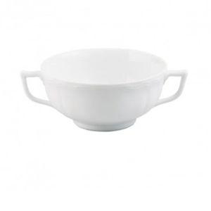 Argent White Dinnerware - Cream Soup with Handles