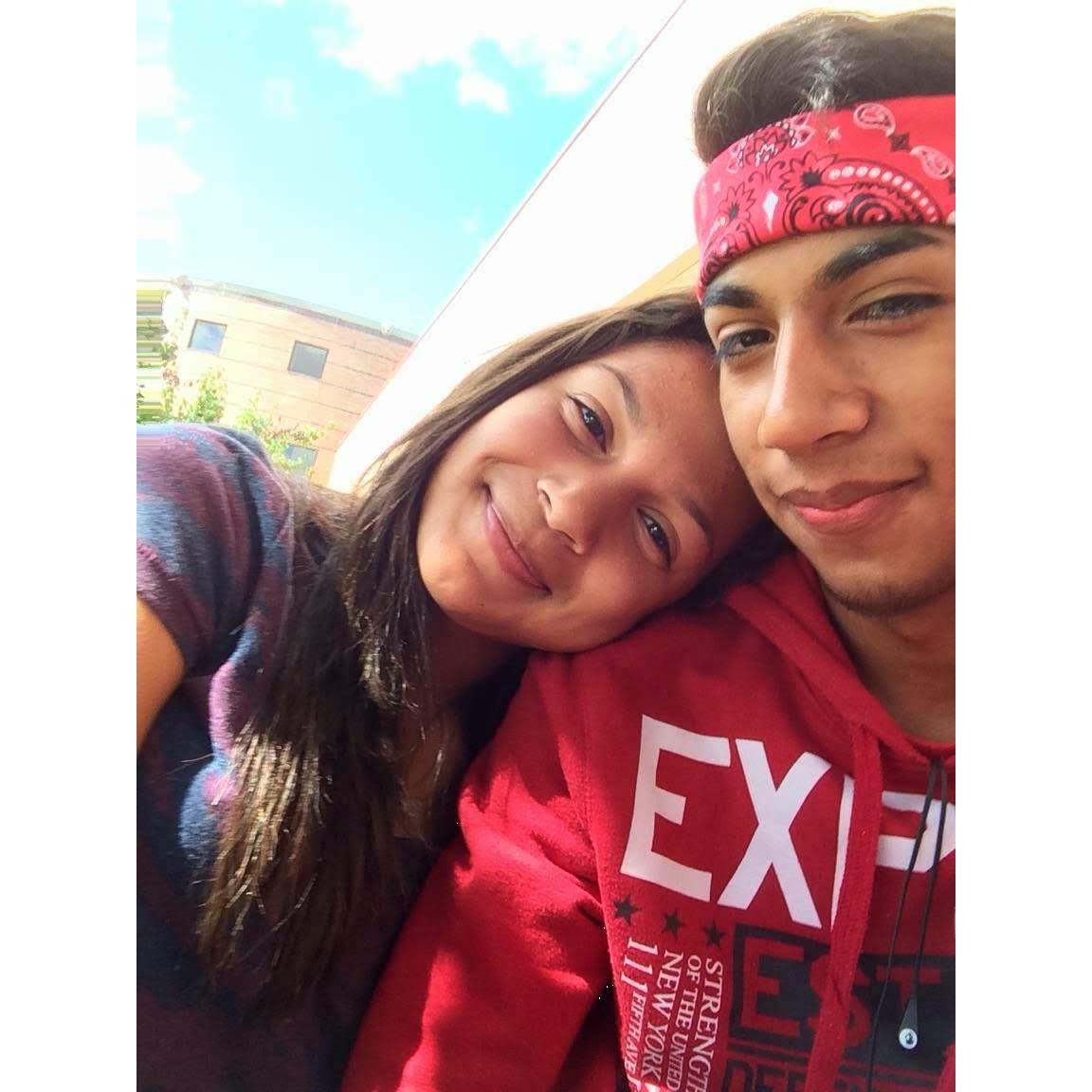 Our first picture together in 2014!