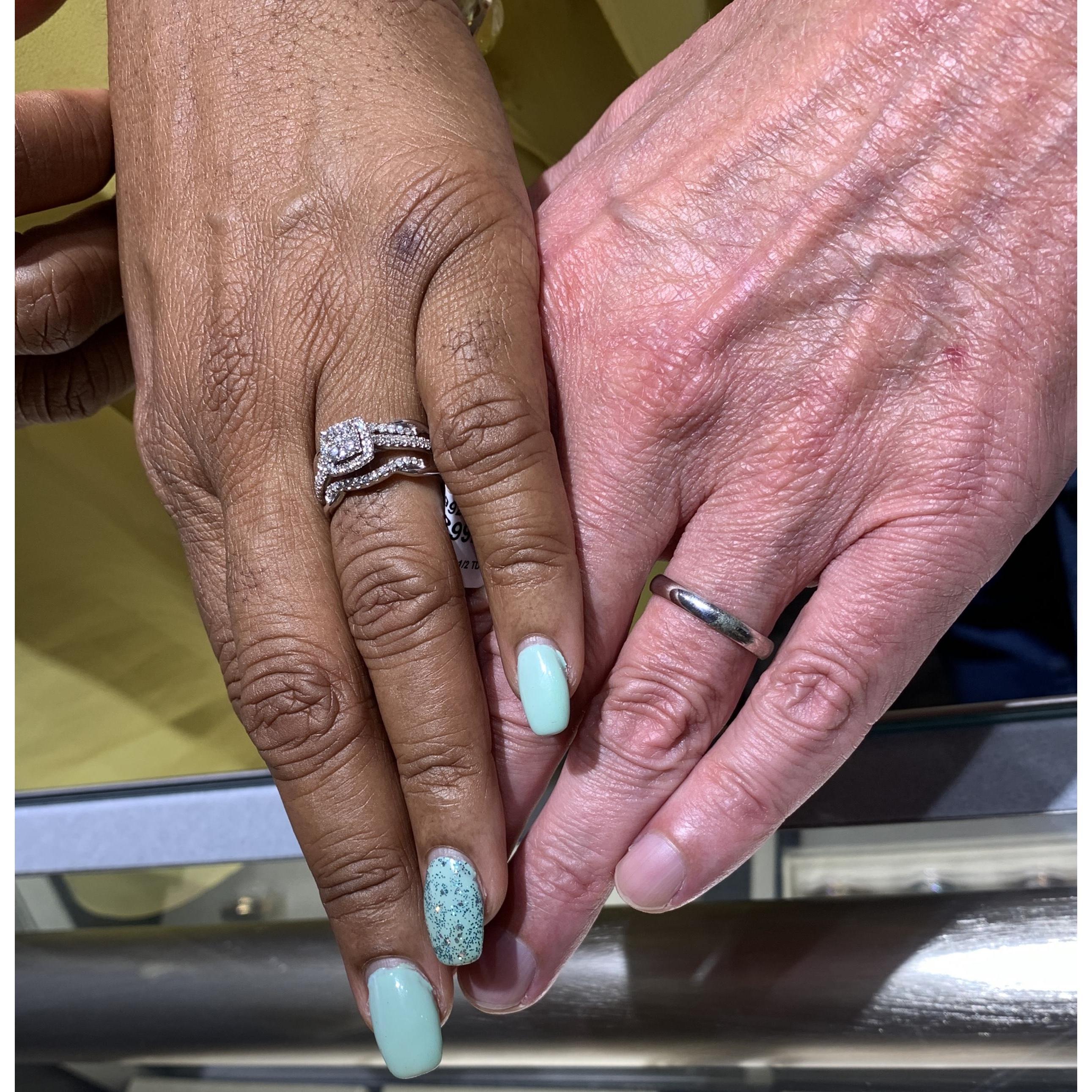 Buying wedding rings!