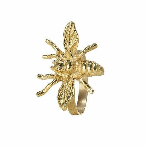 Wachter-Marx Bee Napkin Ring, Set of Four | Gold