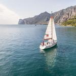 Sailing tour on the N Garda lake