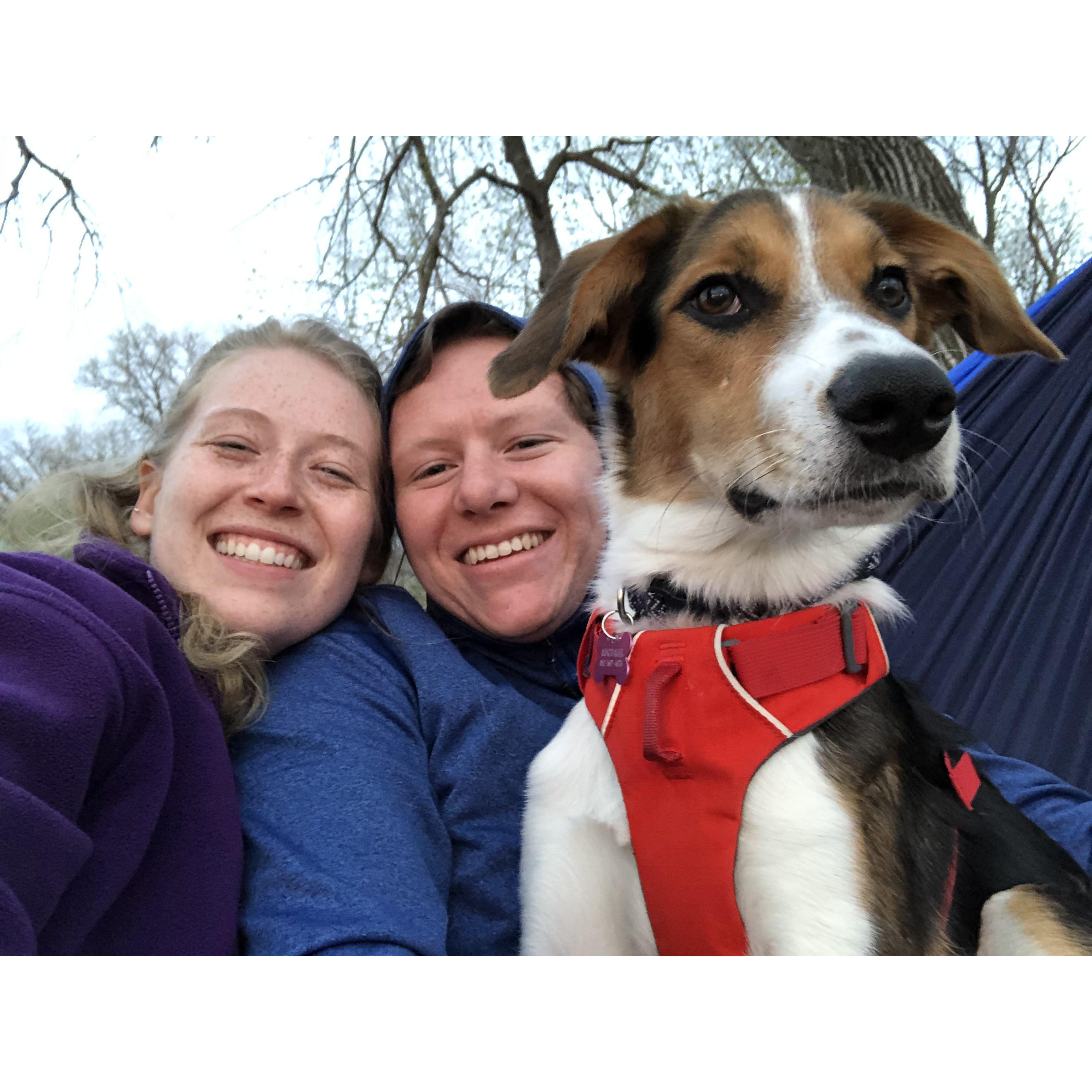 April of 2020 was a special month for our little family. We adopted the sweetest, goofiest rescue-pup named Maia who we love to pieces!