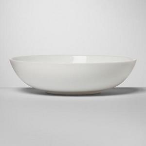 Glass Pasta Bowl 24oz White - Made By Design™