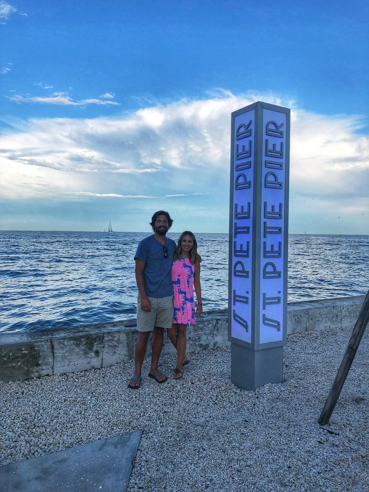 At the pier (Downtown St. Petersburg)