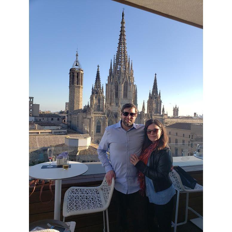 Barcelona for Tyler's 40th!
