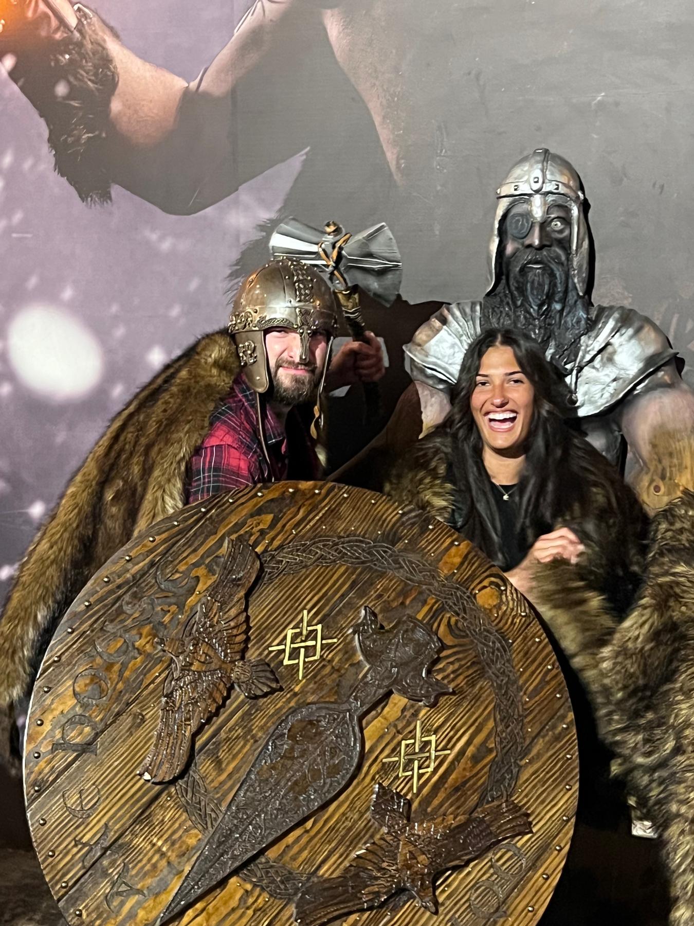 The Non-Axe Throwing Axe Throwing
📍 Odins Keep Enfield, CT
🗓 April 2023
Fun Fact: We actually didn’t go axe throwing and Gabriella ripped her pants.
