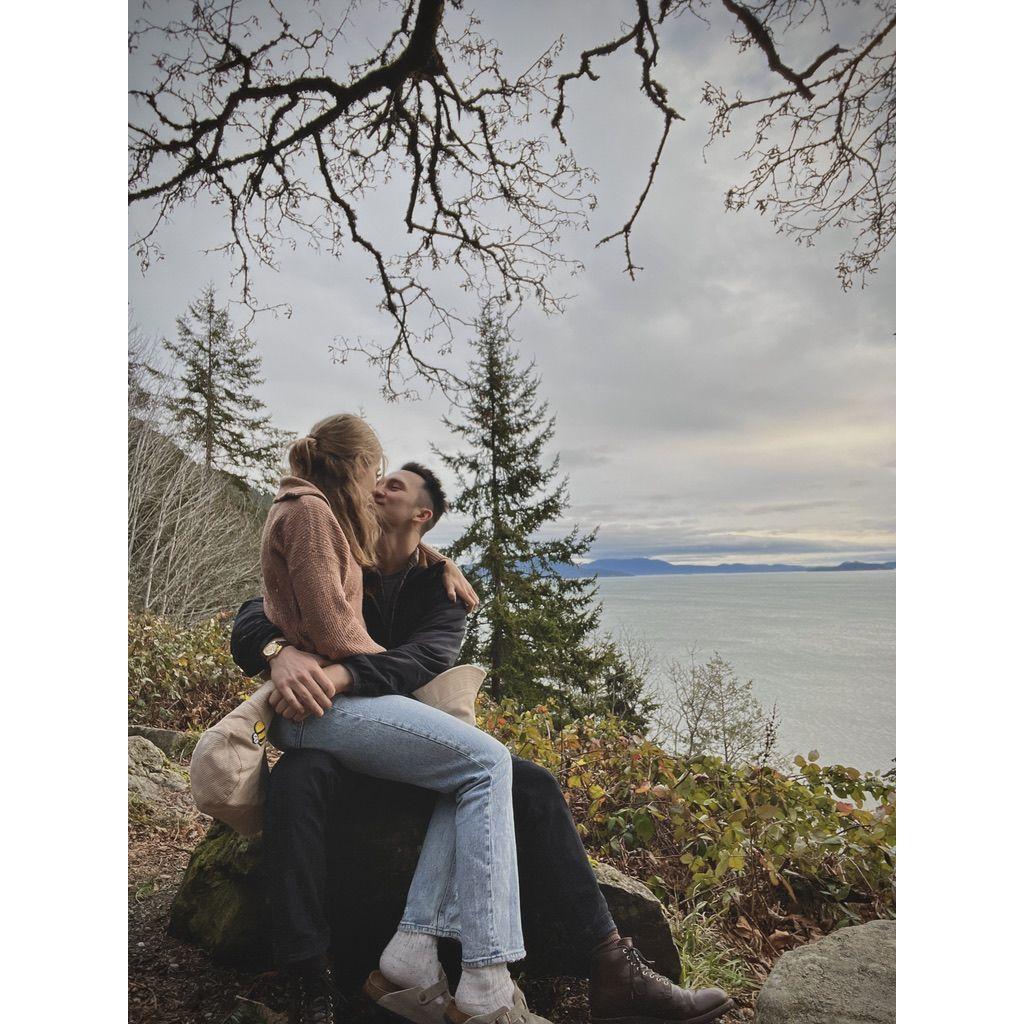 Driving down Chuckanut drive