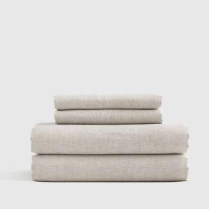 Linen Sheets | Quince in Natural Chambray