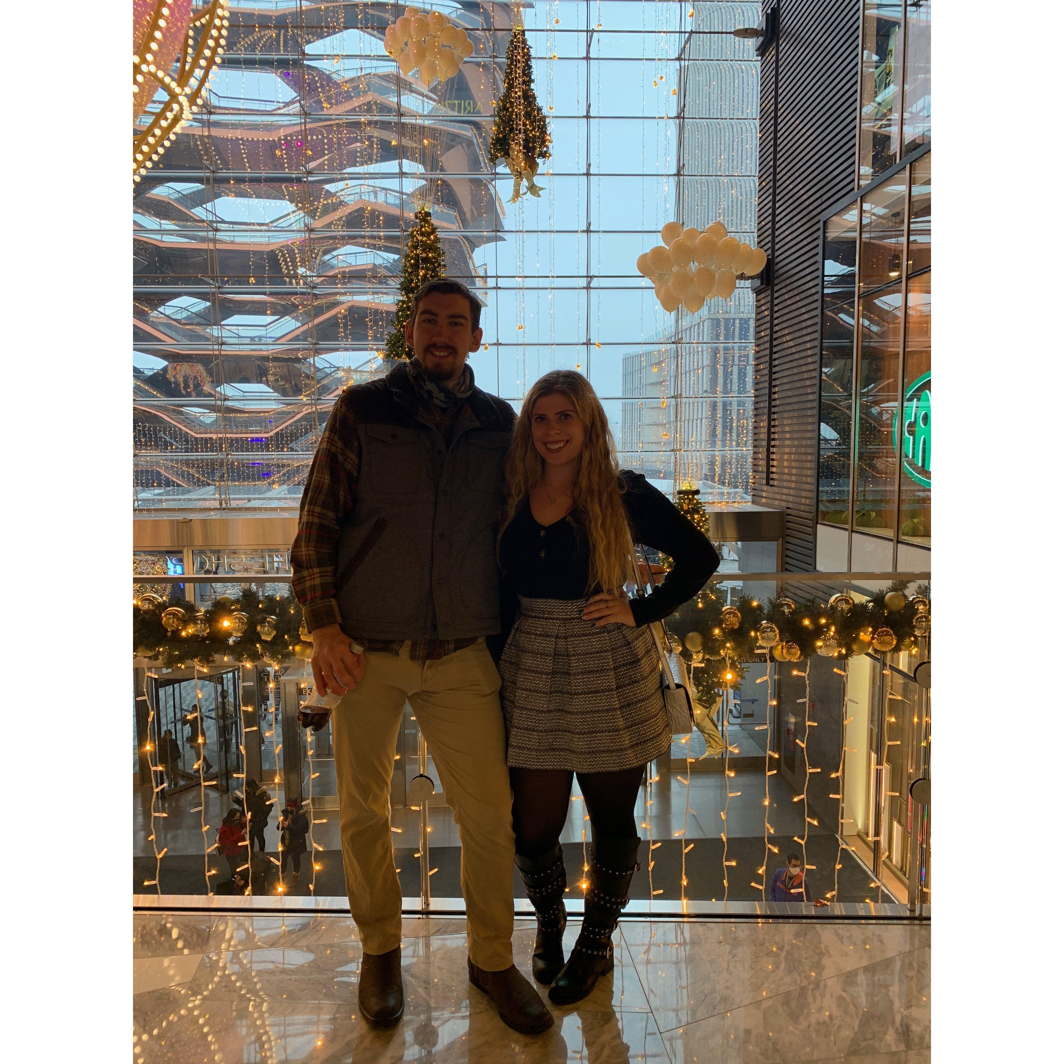 Christmas in Hudson Yards