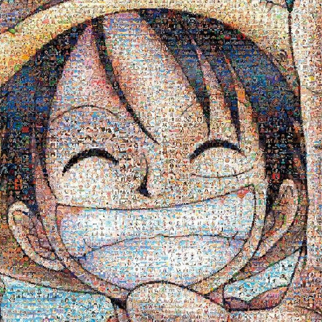 One Piece - 1000pcs Jigsaw Puzzle [Mosaic Art]