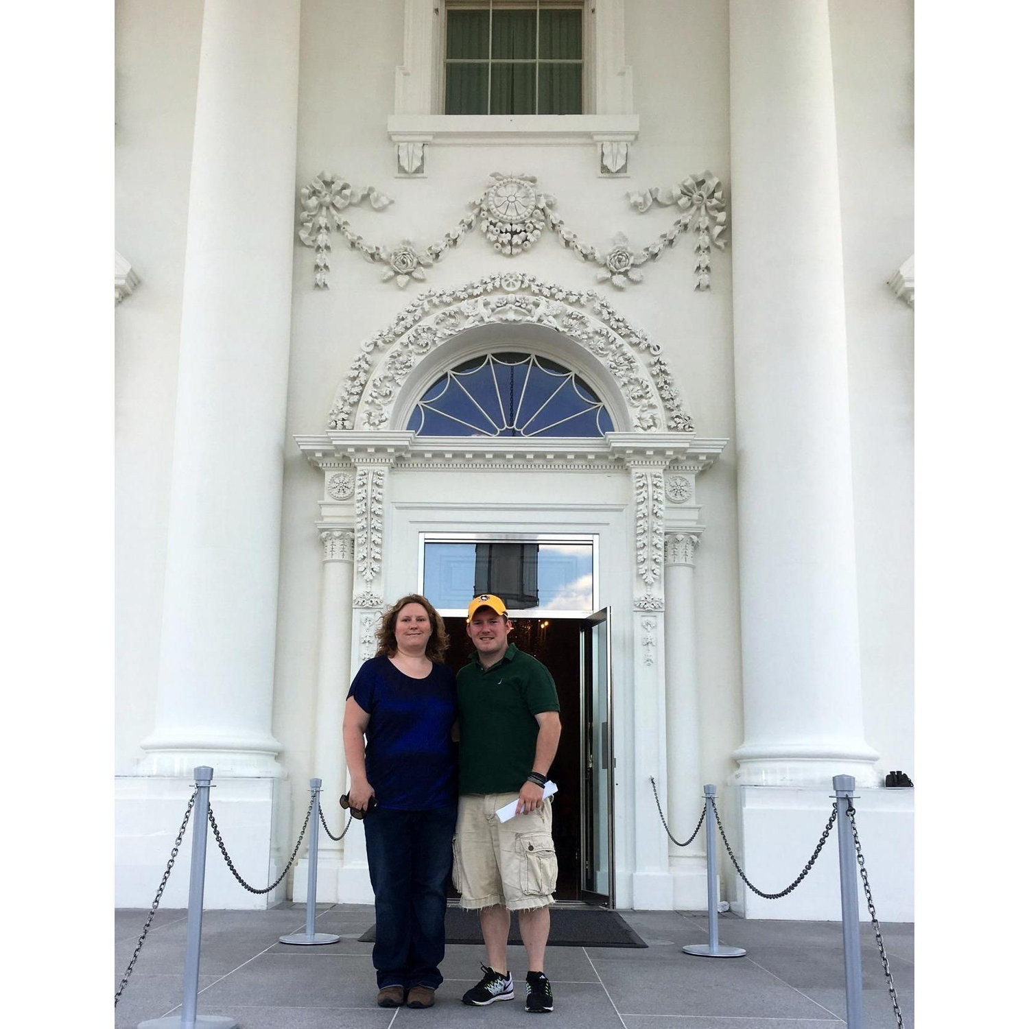 At the White House.