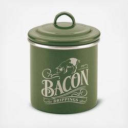 Eatelle Cooking Oil Container and Bacon Grease Keeper With 