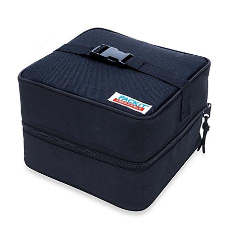 PACKiT® Salad Cooler Bag in Black