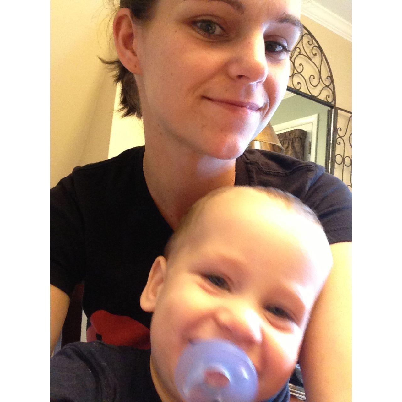 Ashleigh and Jaxson in Georgia