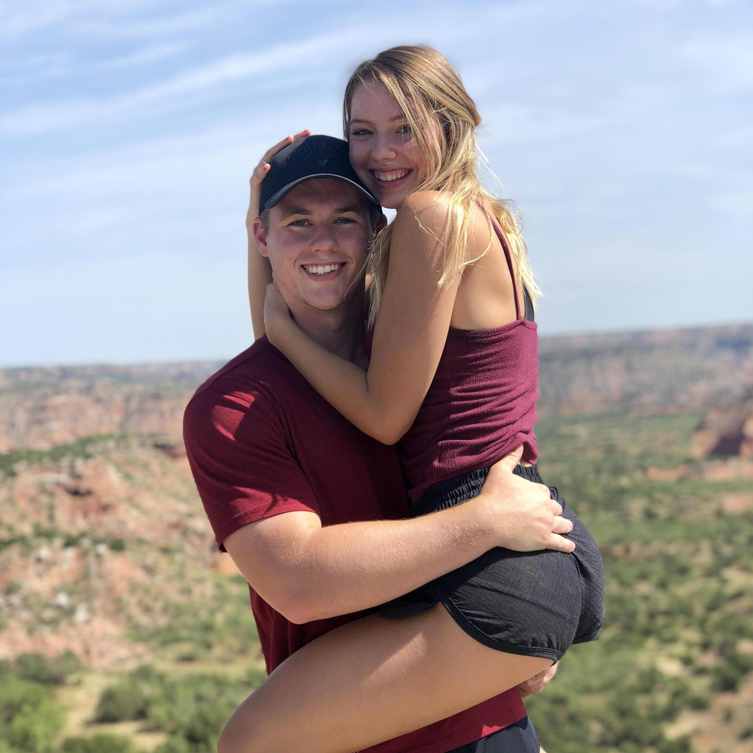 Adam and Marisa in Palo Duro Canyon!