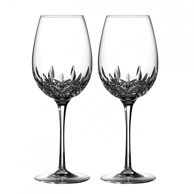 Waterford Lismore Essence, Set of 2 Goblet, 19 oz, Clear