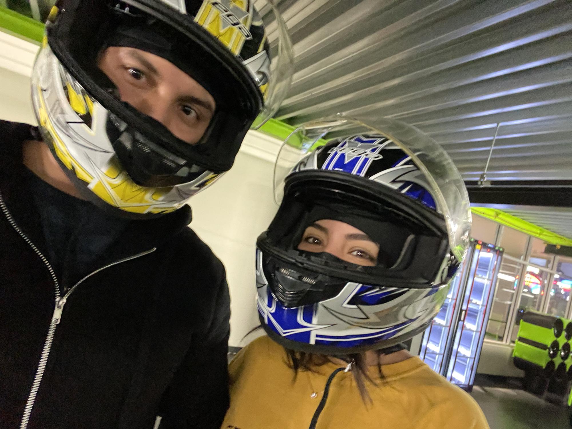 Our first Valentine’s Day at Andretti