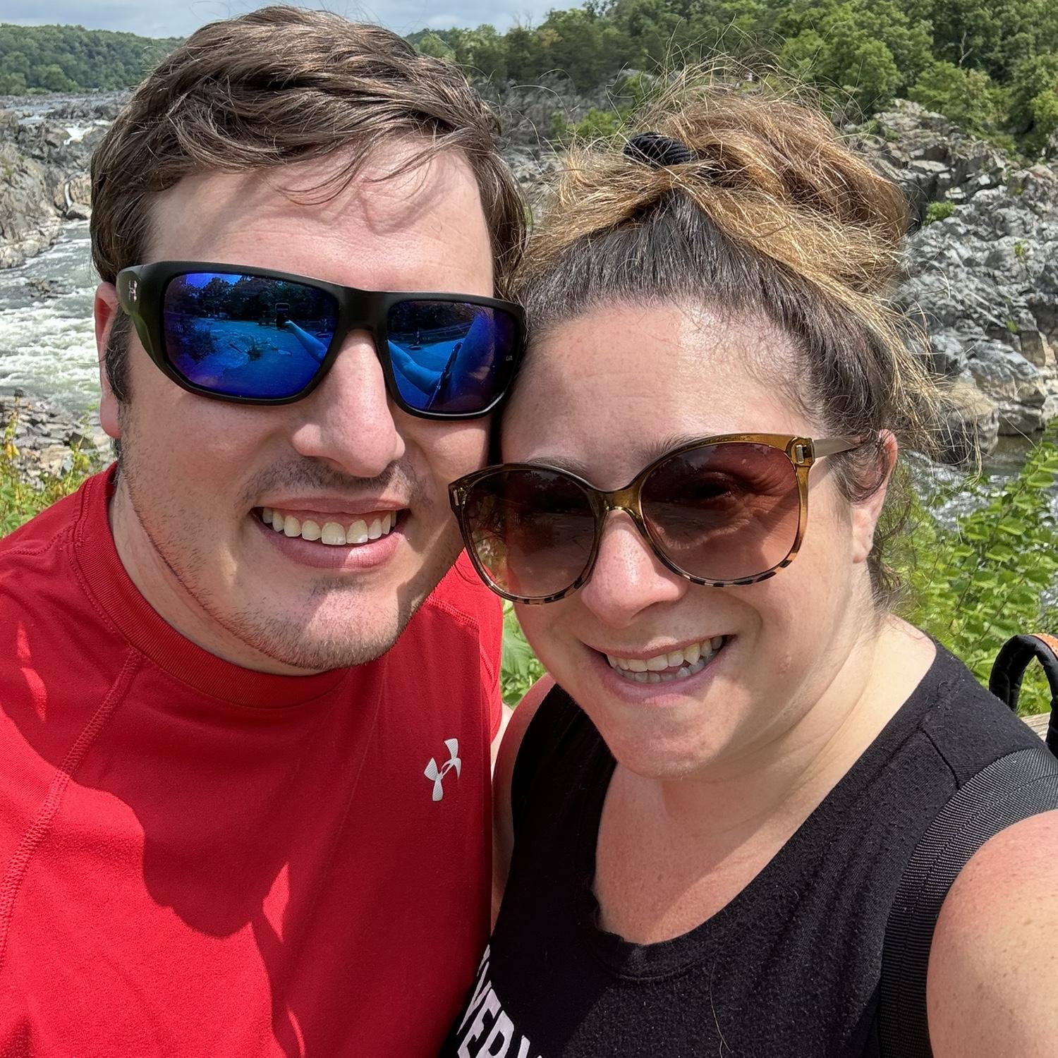 In our backyard - Great Falls ⛰️
