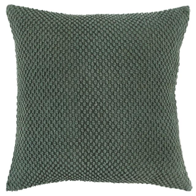 20"x20" Oversize Vintage Square Throw Pillow Cover Olive Green - Rizzy Home