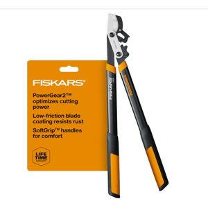 Fiskars 25-Inch Loppers for Tree Trimming, Heavy Duty, Sharp Steel Blade Tree Branch Cutter with up to 1.75" Diameter Cut Capacity, PowerGear2 Design with Compound Action for More Power, Hand Loppers