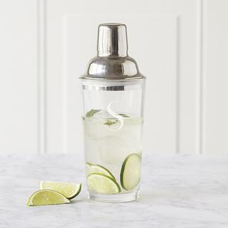 Personalized Silver Cocktail Shaker
