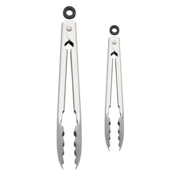 KitchenAid Set of 2 Stainless Steel Tongs