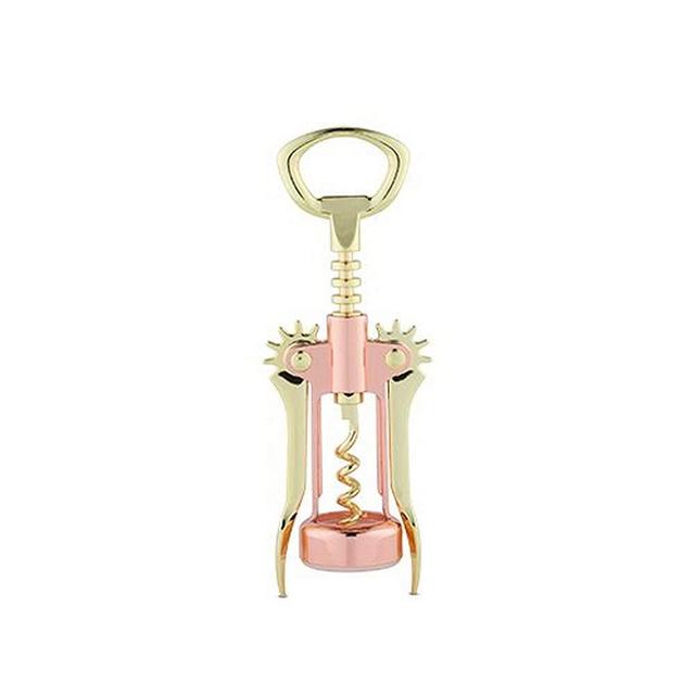 Twine 5910 Old Kentucky Home Copper and Gold Winged Corkscrew, 4, Multicolor