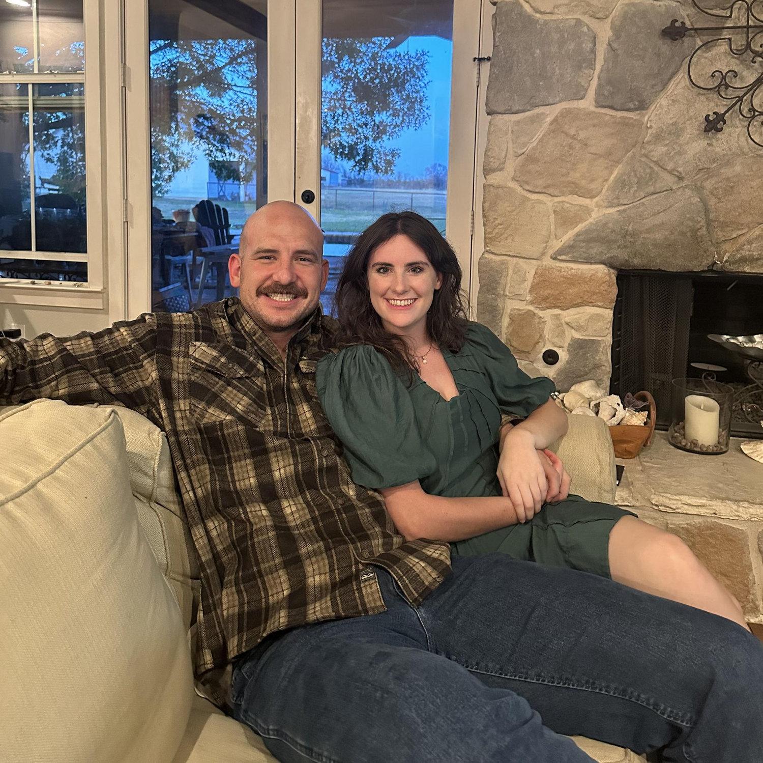 Our first Thanksgiving Dinner together!