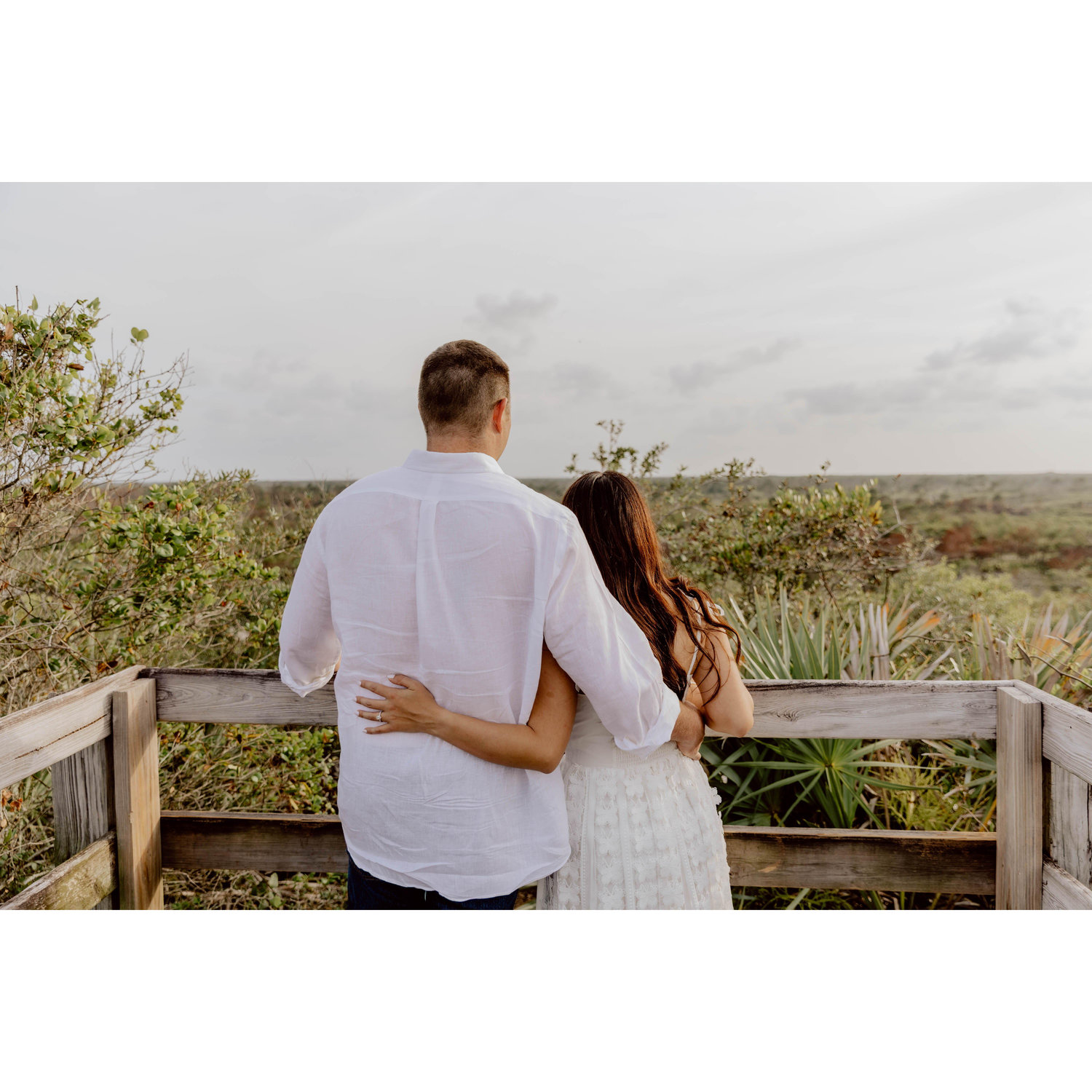 Engagement photos at Jonathon Dickinson State Park (the location of our second date)