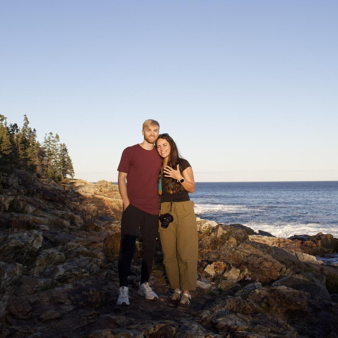 Proposal at Acadia National Park in Maine!