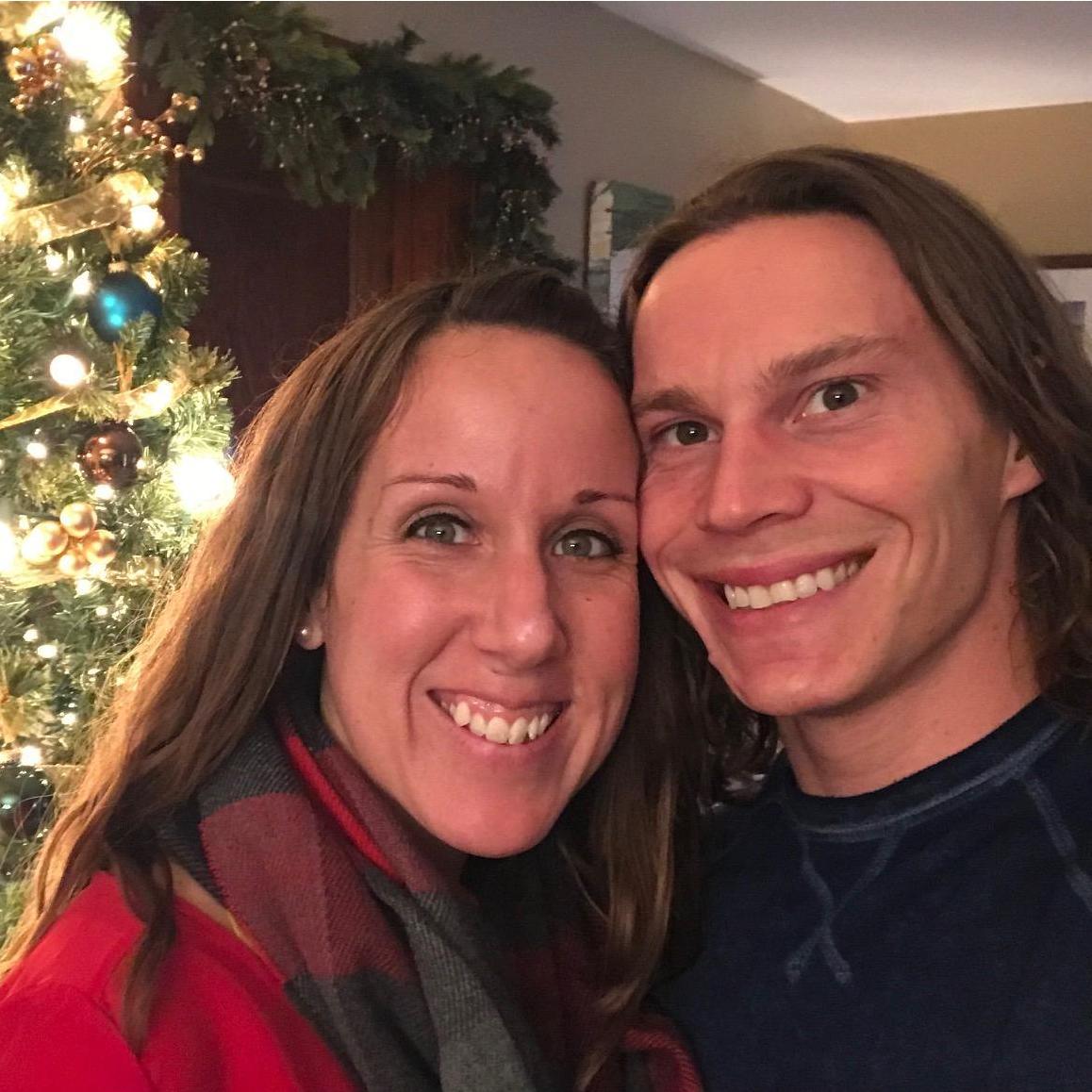 Our first Christmas together.