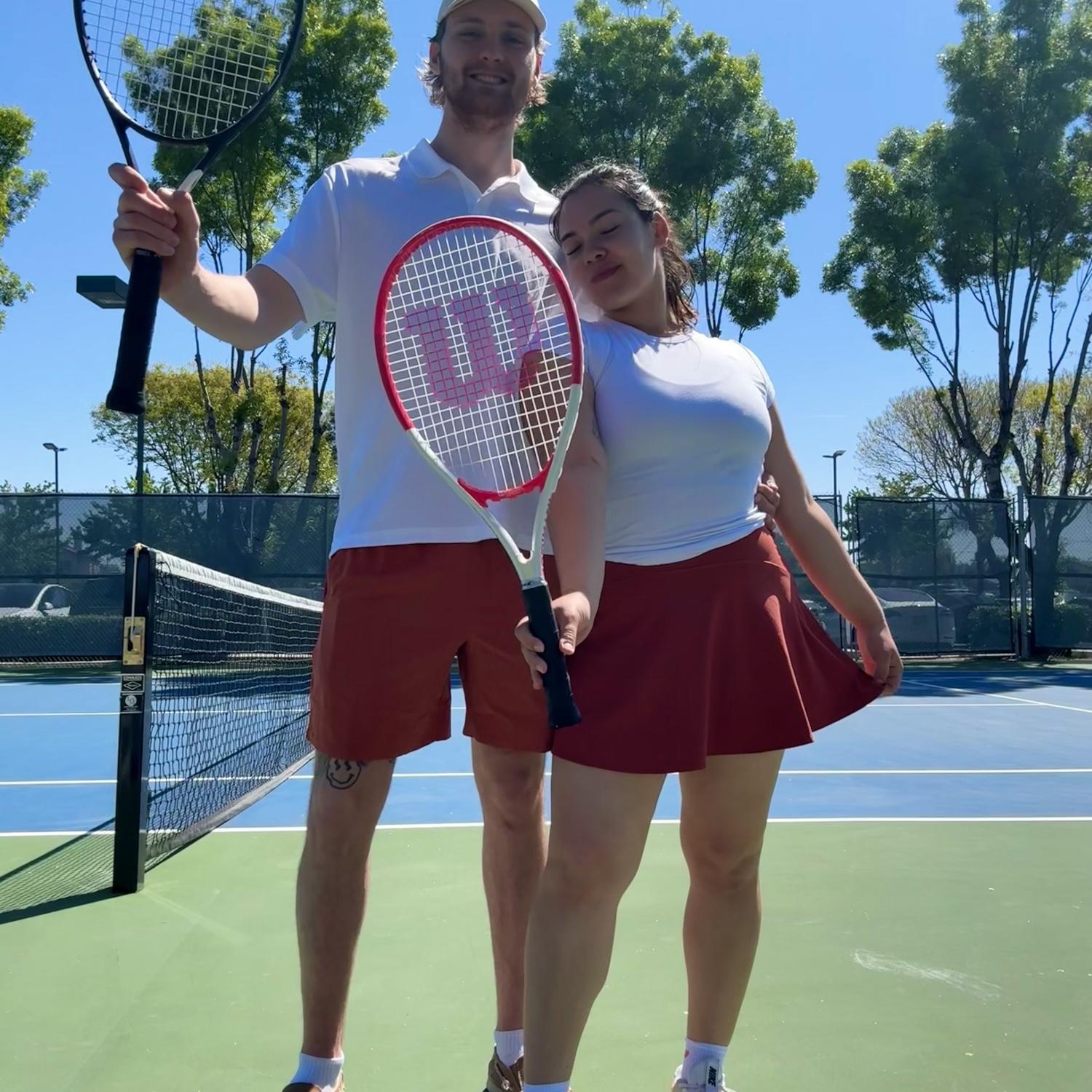 Won our first Tennis Match!