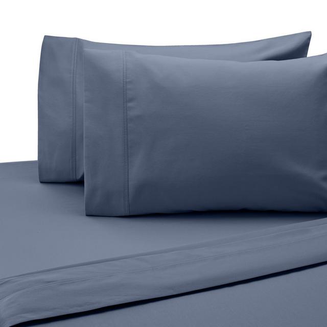 SALT™ 300-Thread-Count Cotton Sateen Full/Full XL Sheet Set in Denim