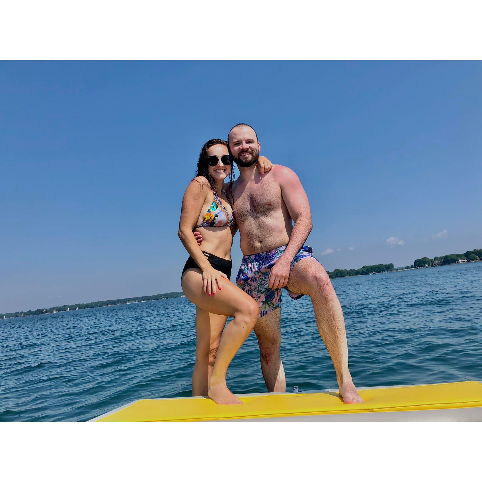 Boat days on Lake Norman are some of our favorite days.