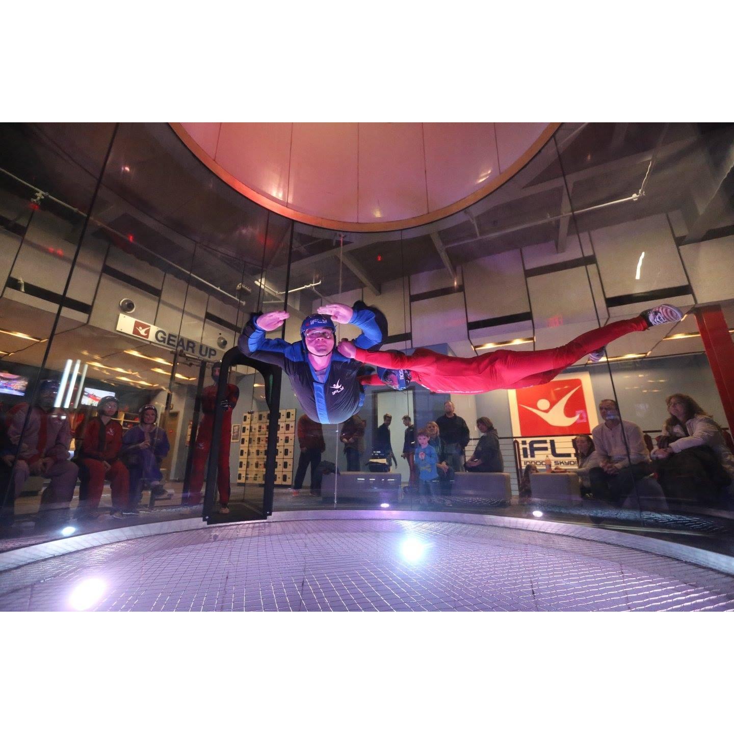 Our first Indoor Skydiving trip!