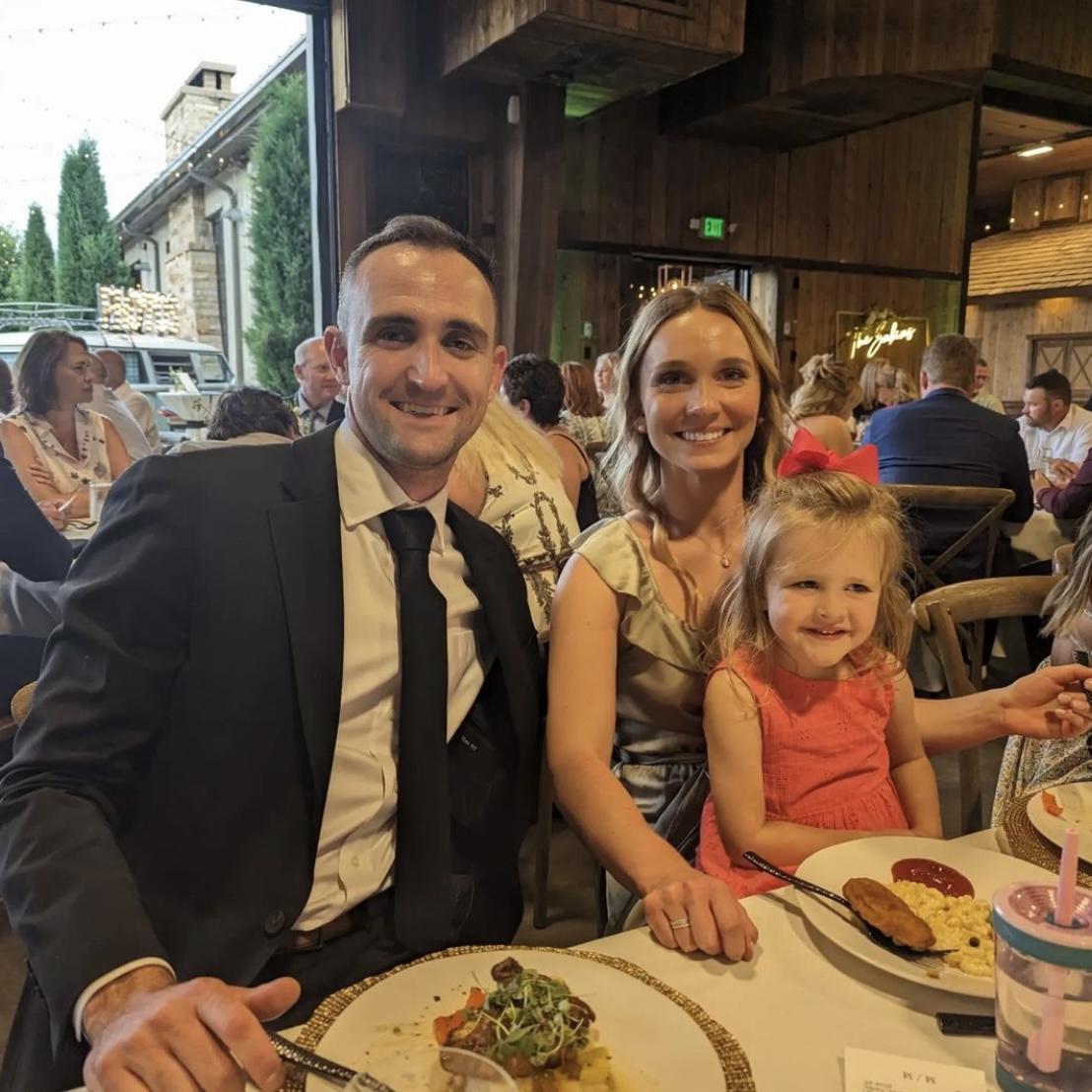 Maddie and Marc’s wedding. The couple who started it all🤝