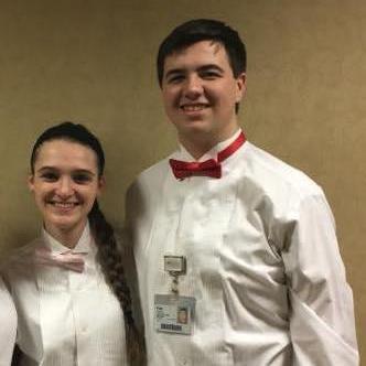 A photo of us at Maris Grove, the place we met