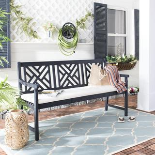 Windowpane 3-Seat Outdoor Bench