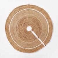 Studio McGee Jute Christmas Tree Skirt