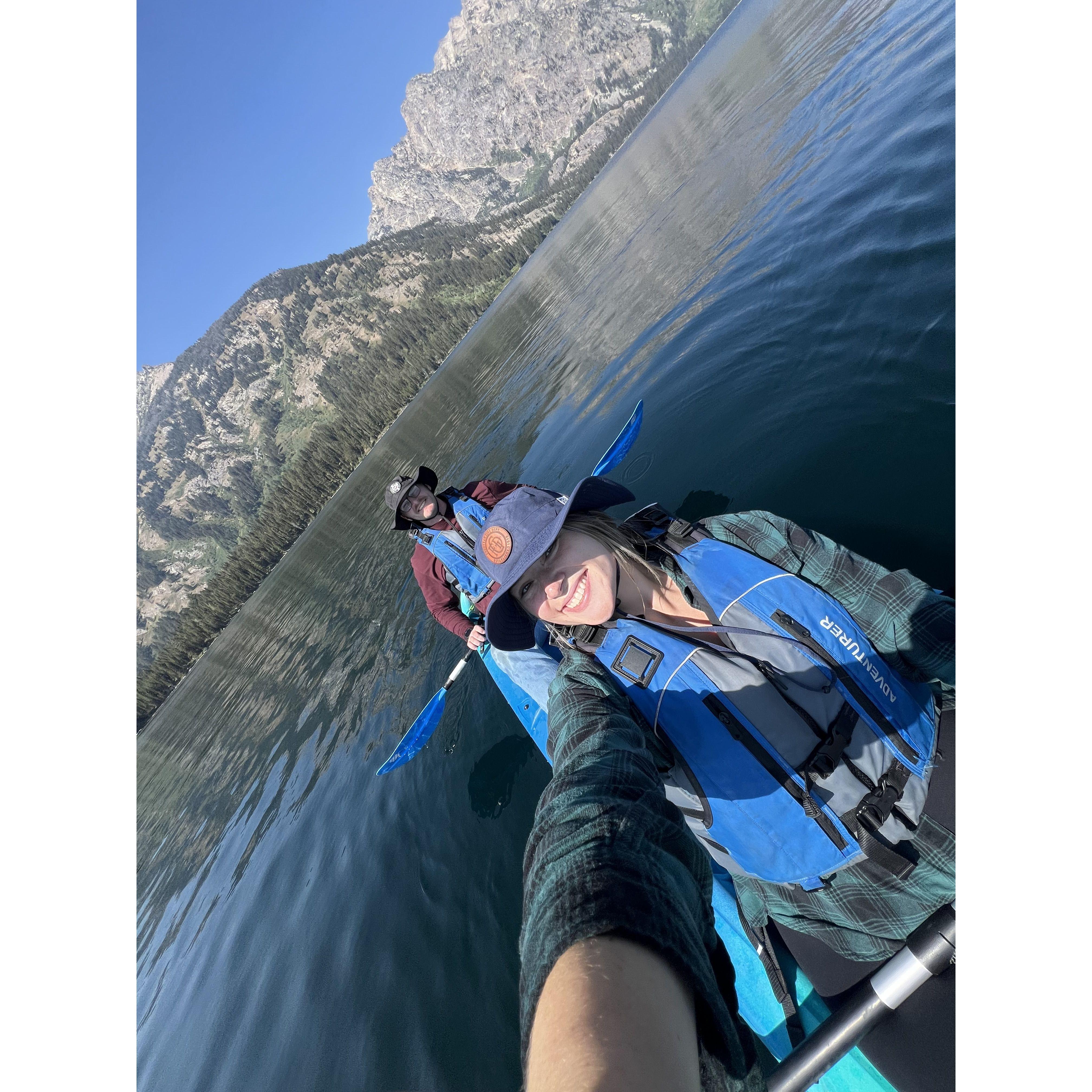 Jenny Lake in Wyoming